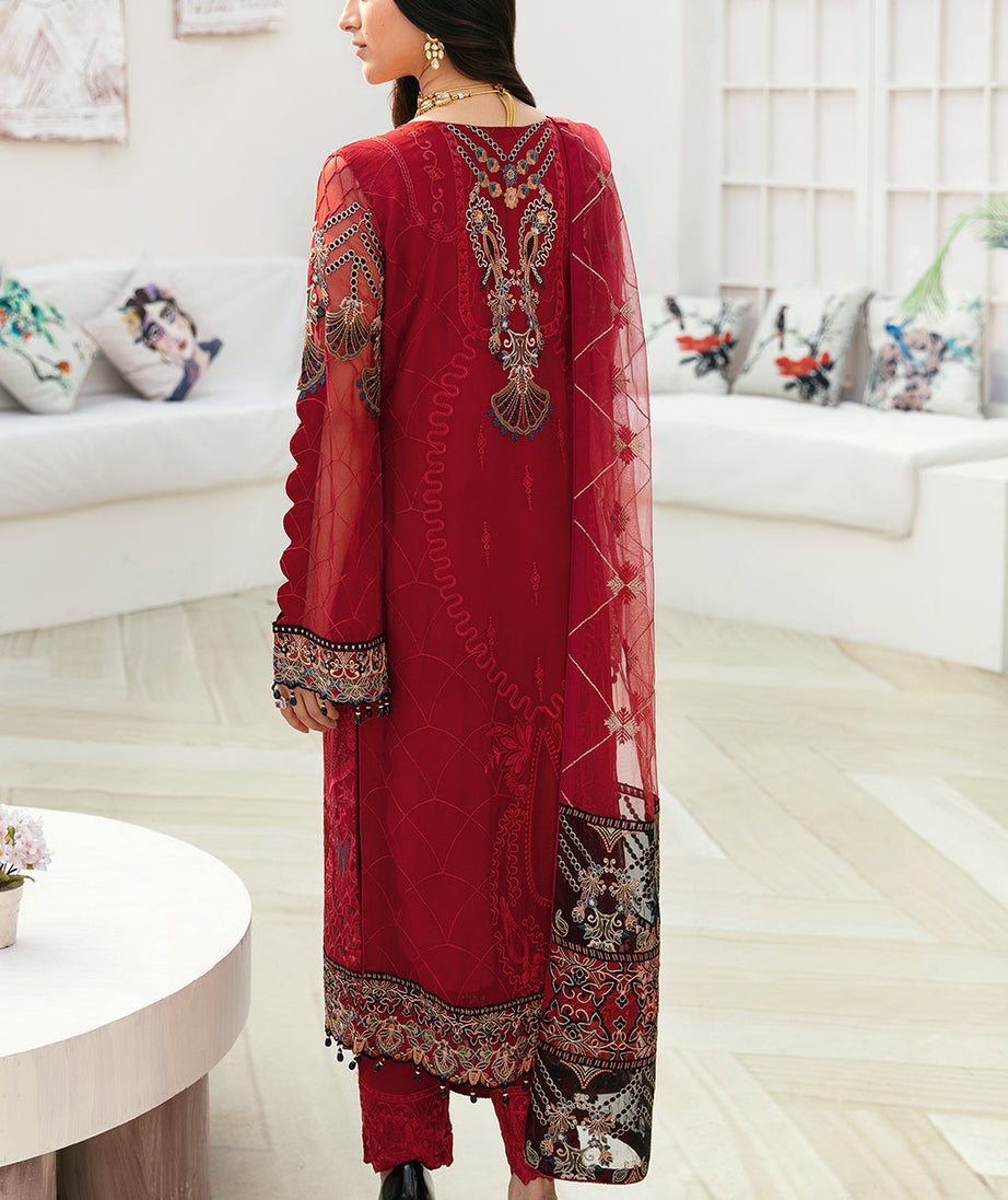 Ramsha Chevron Chiffon`24 Vol-8 A#803