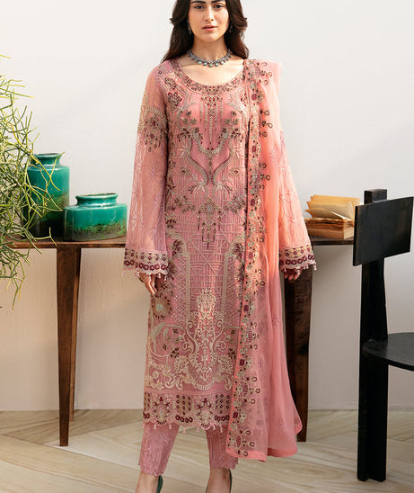 Ramsha Chevron Chiffon`24 Vol-8 A#805