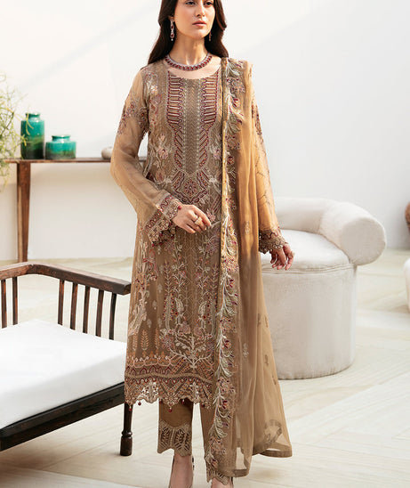 Ramsha Chevron Chiffon`24 Vol-8 A#812