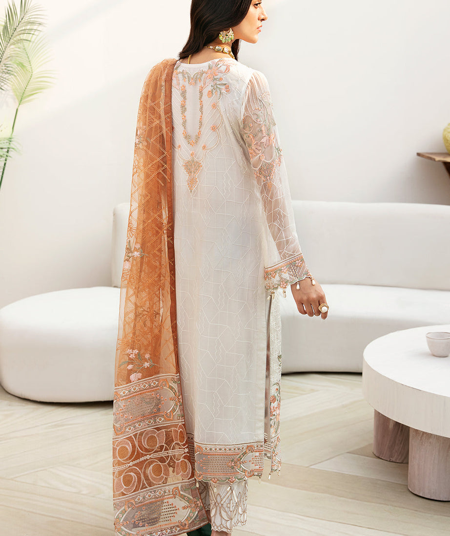 Ramsha Chevron Chiffon`24 Vol-8 A#808