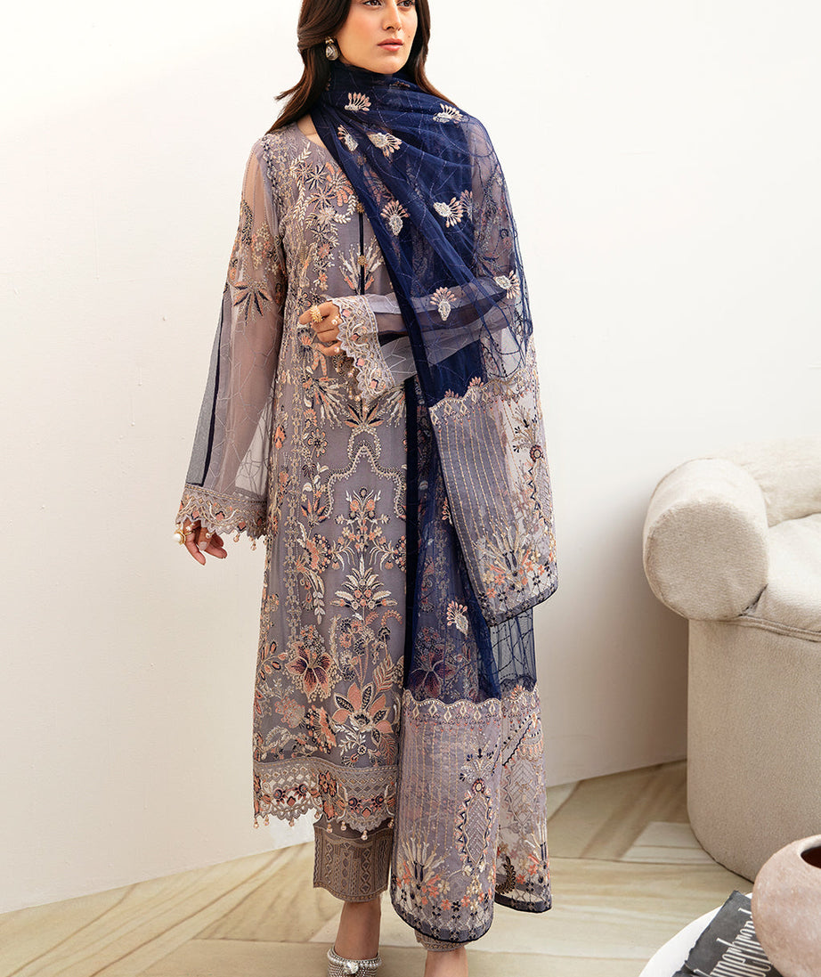 Ramsha Chevron Chiffon`24 Vol-8 A#809