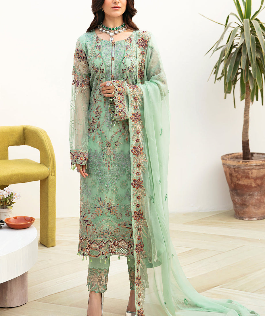 Ramsha Chevron Chiffon`24 Vol-8 A#804