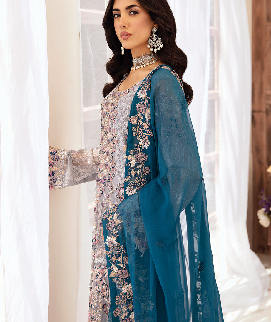 Ramsha Chiffon Collection'24 Vol-26 F#2609