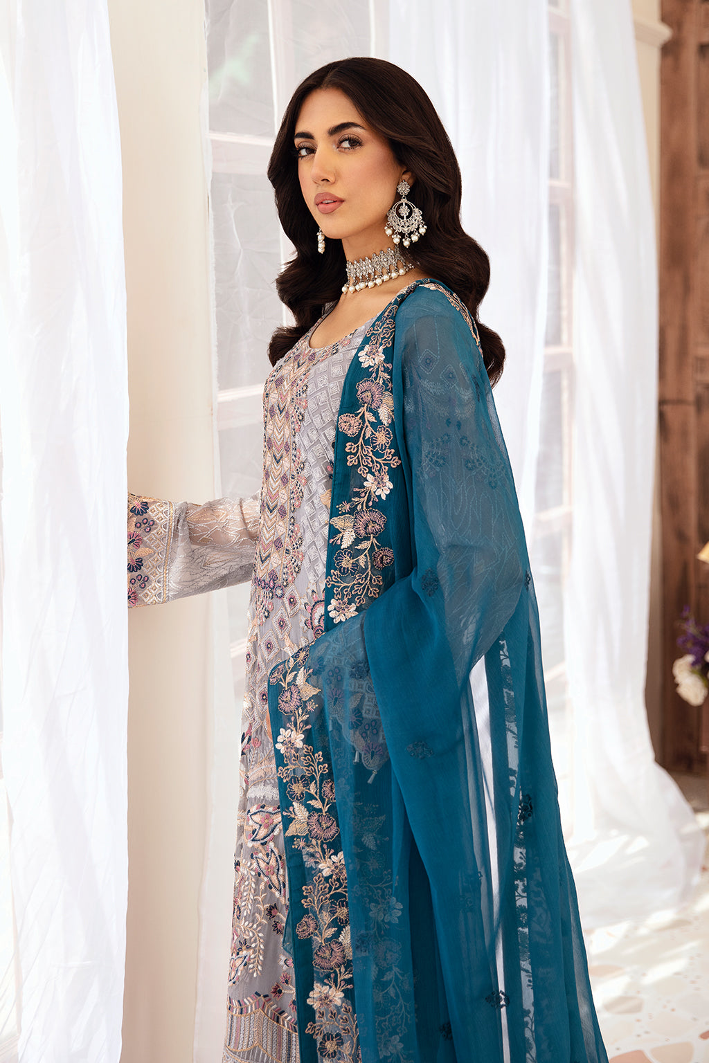 Ramsha Chiffon Collection'24 Vol-26 F#2609