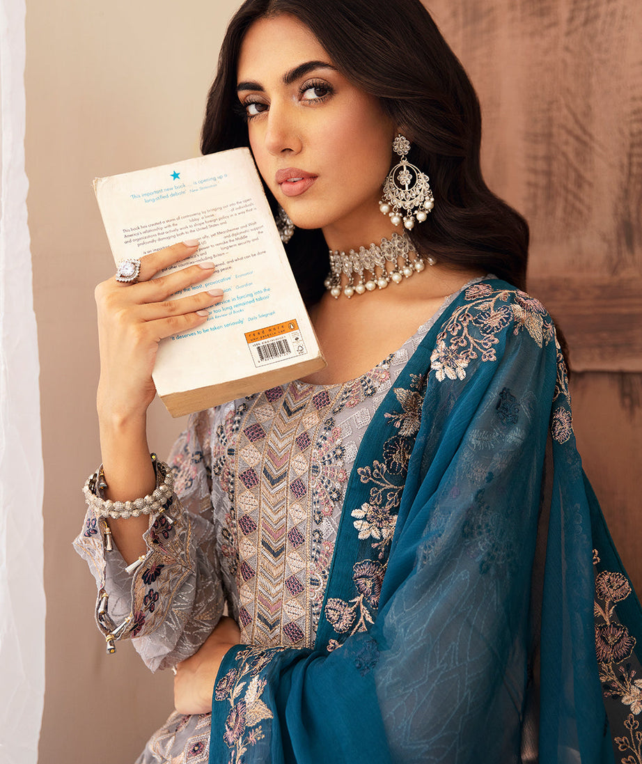 Ramsha Chiffon Collection'24 Vol-26 F#2609