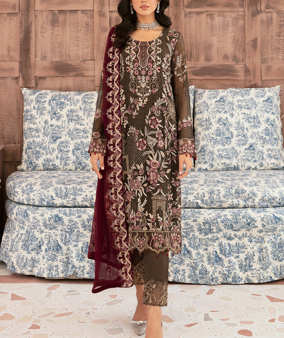 Ramsha Chiffon Collection'24 Vol-26 F#2604