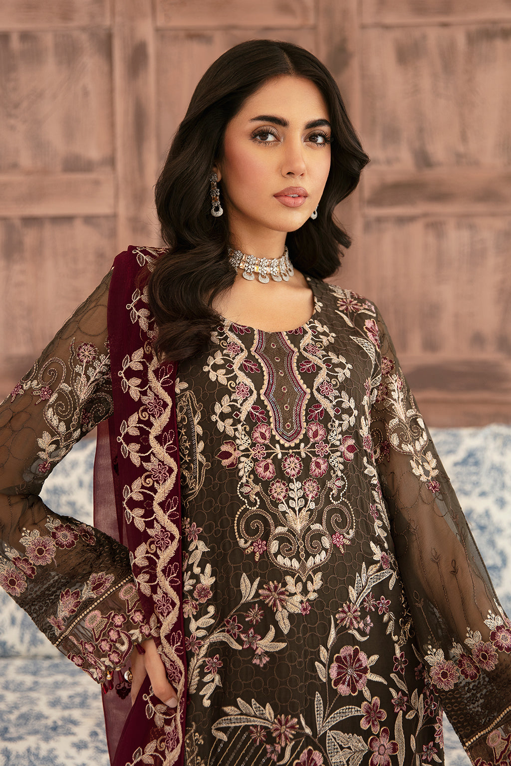 Ramsha Chiffon Collection'24 Vol-26 F#2604