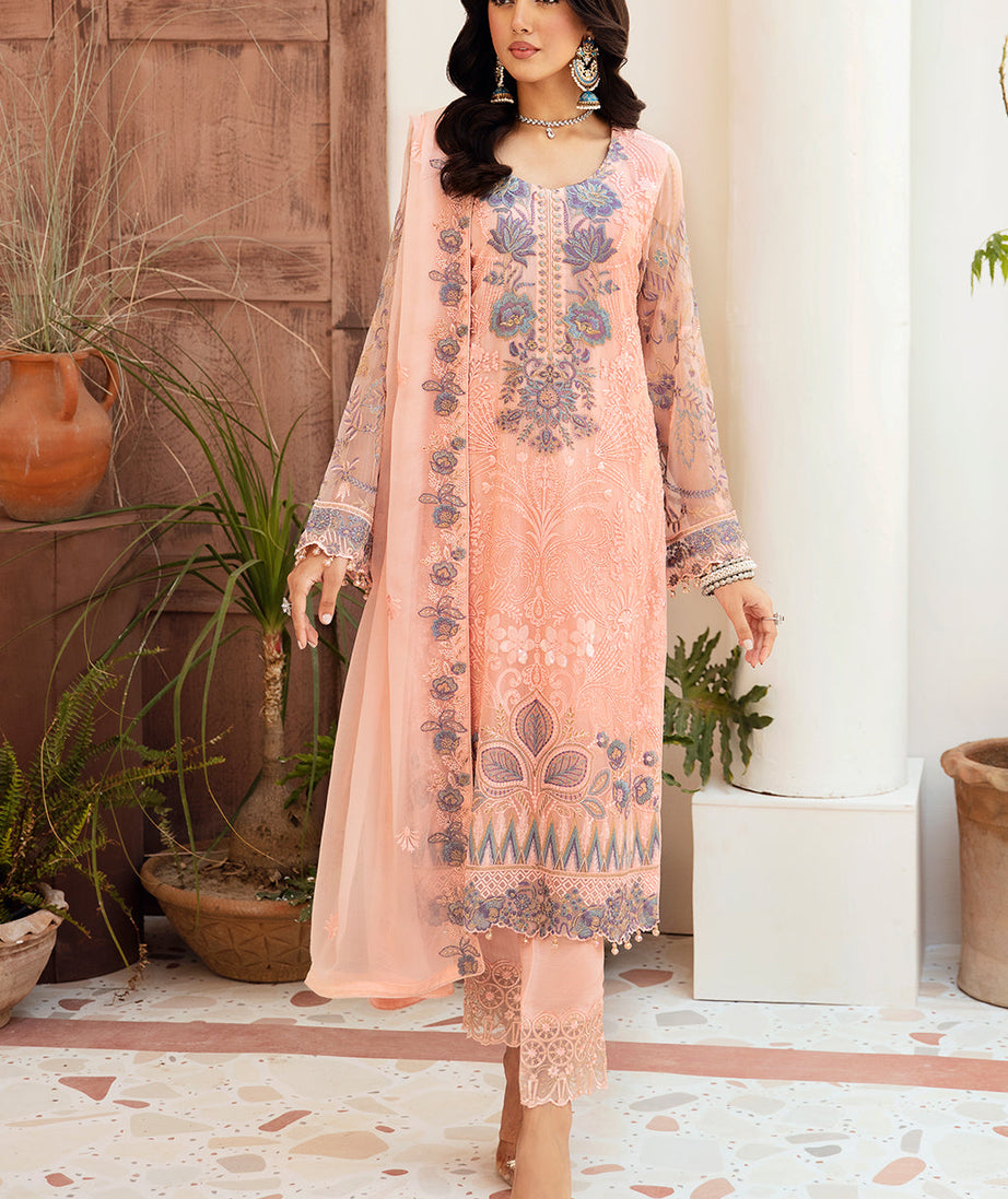 Ramsha Chiffon Collection'24 Vol-26 F#2605
