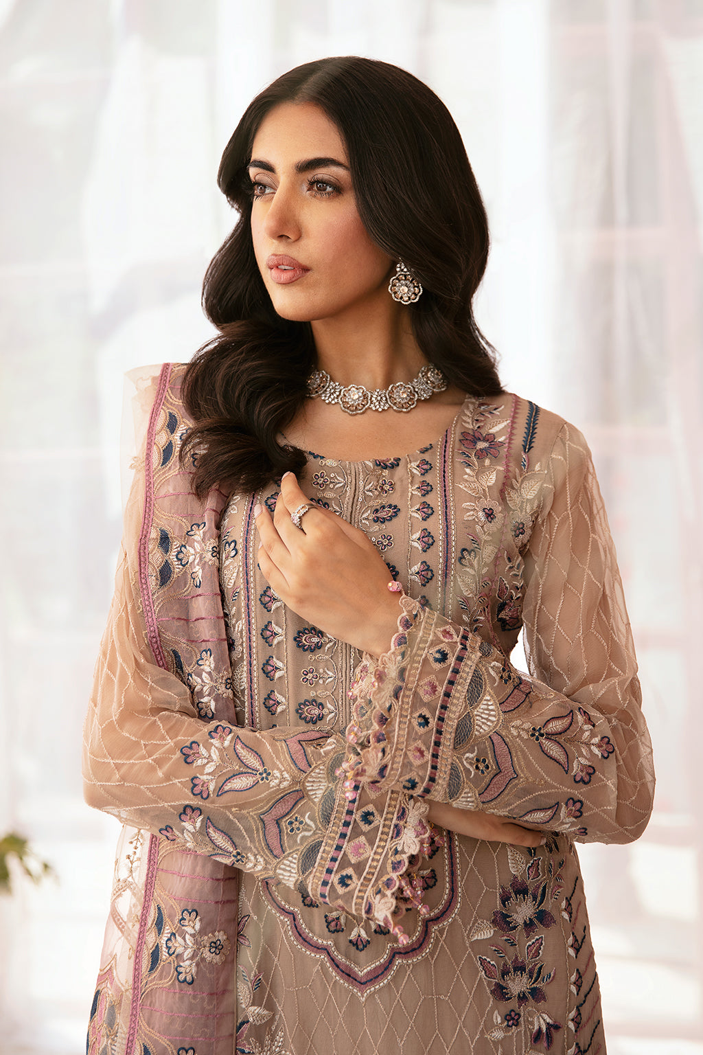 Ramsha Chiffon Collection'24 Vol-26 F#2611