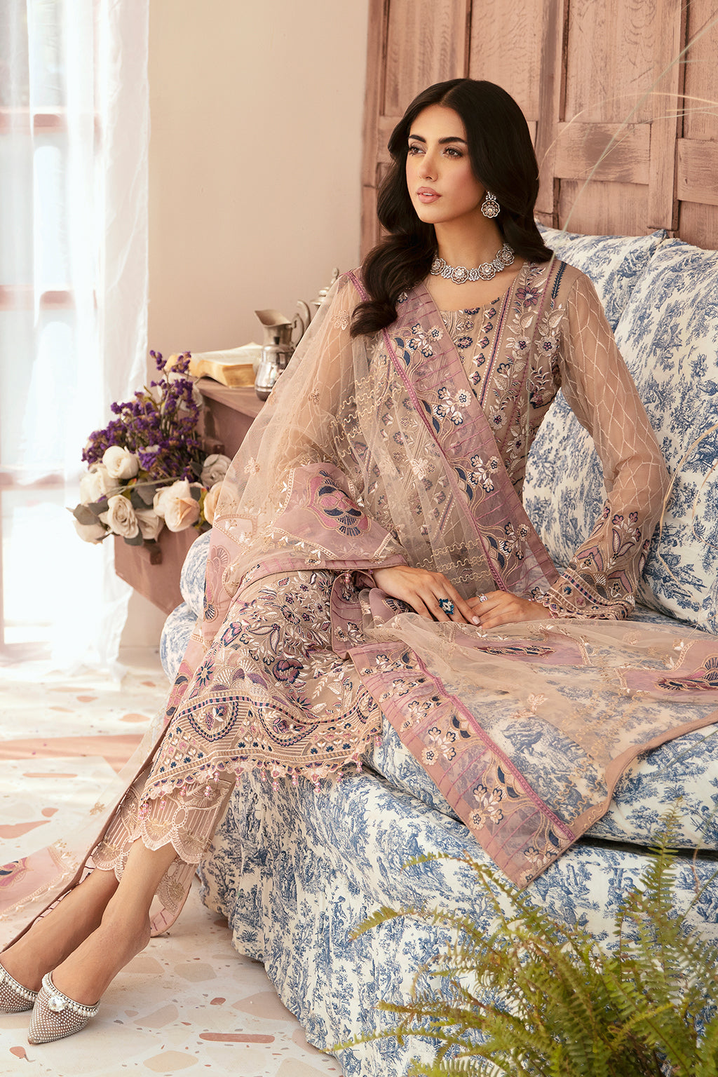 Ramsha Chiffon Collection'24 Vol-26 F#2611