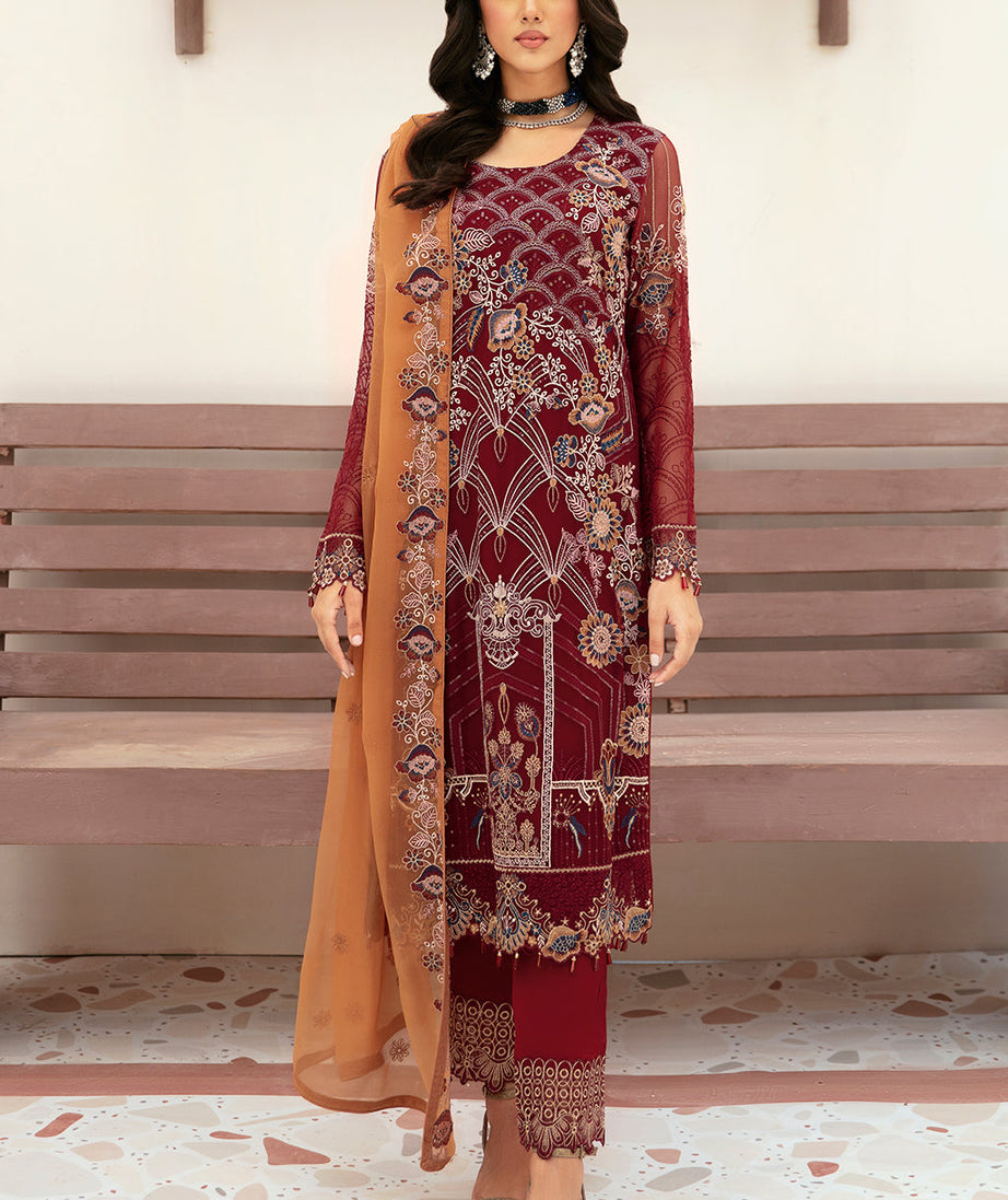 Ramsha Chiffon Collection'24 Vol-26 F#2612