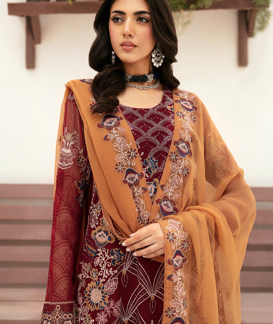 Ramsha Chiffon Collection'24 Vol-26 F#2612