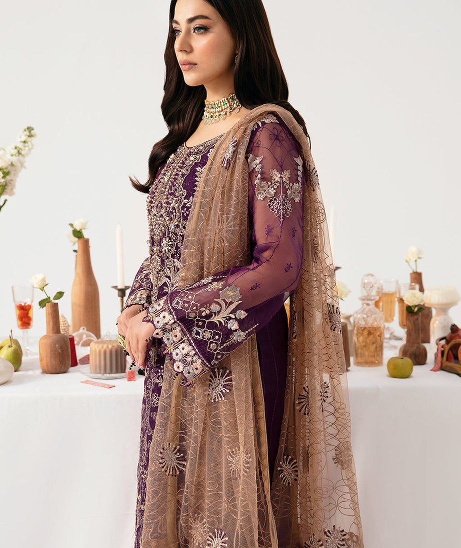 Ramsha Minhal Organza'24 Vol-11 M#1109