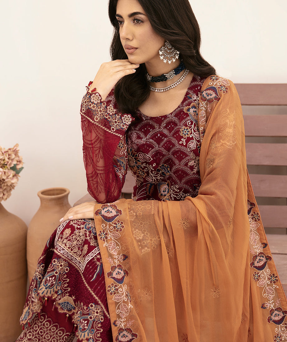Ramsha Chiffon Collection'24 Vol-26 F#2612