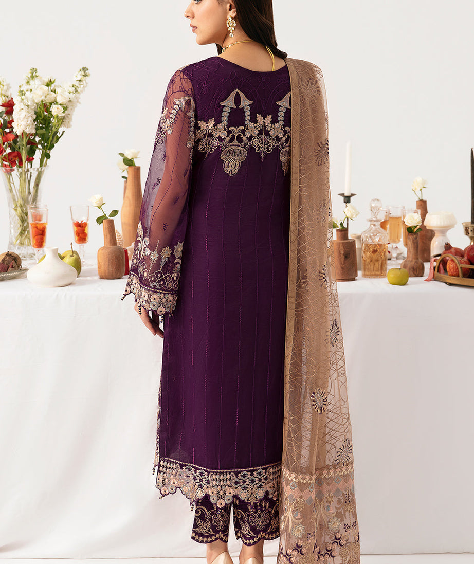 Ramsha Minhal Organza'24 Vol-11 M#1109