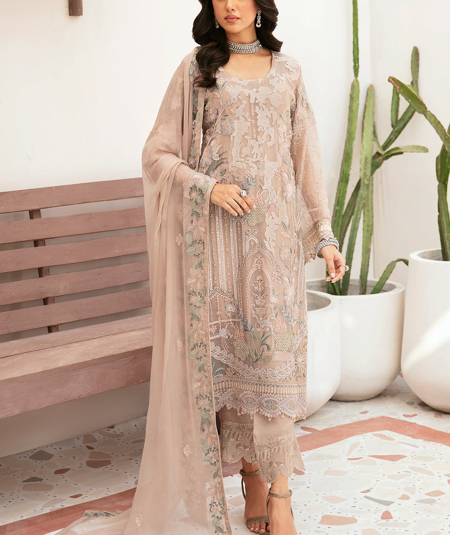 Ramsha Chiffon Collection'24 Vol-26 F#2601