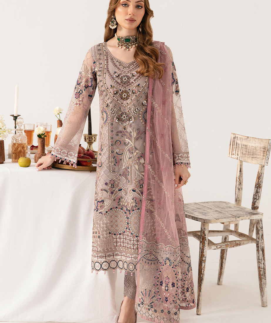 Ramsha Minhal Organza'24 Vol-11 M#1110