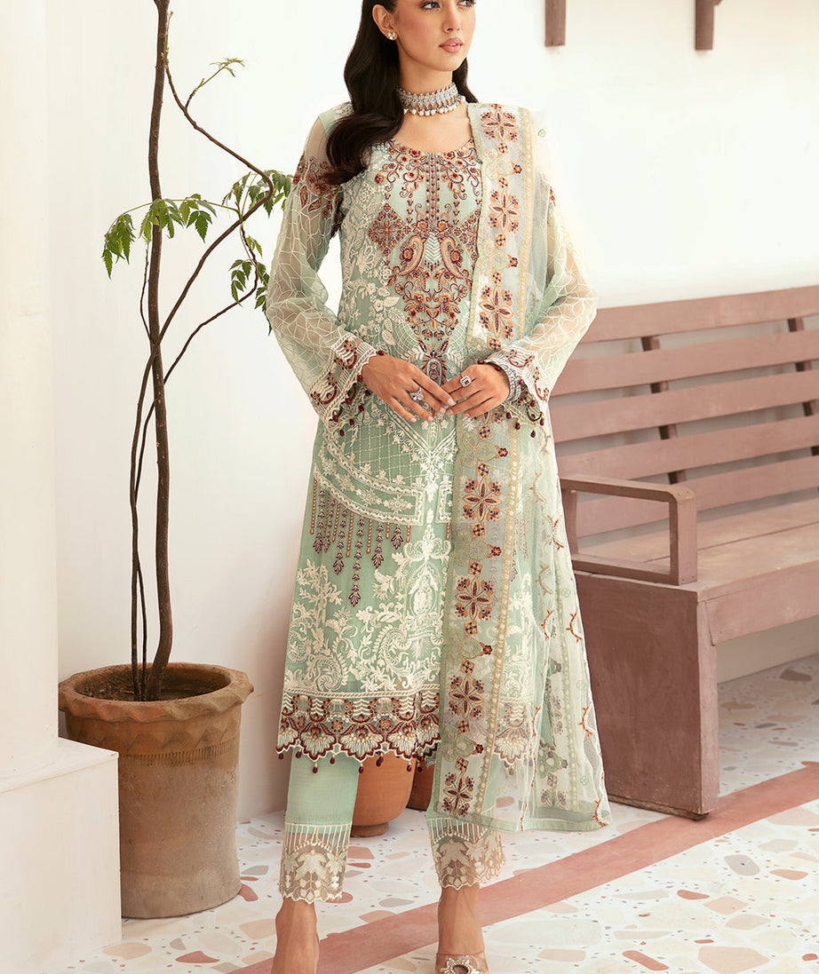 Ramsha Chiffon Collection'24 Vol-26 F#2607