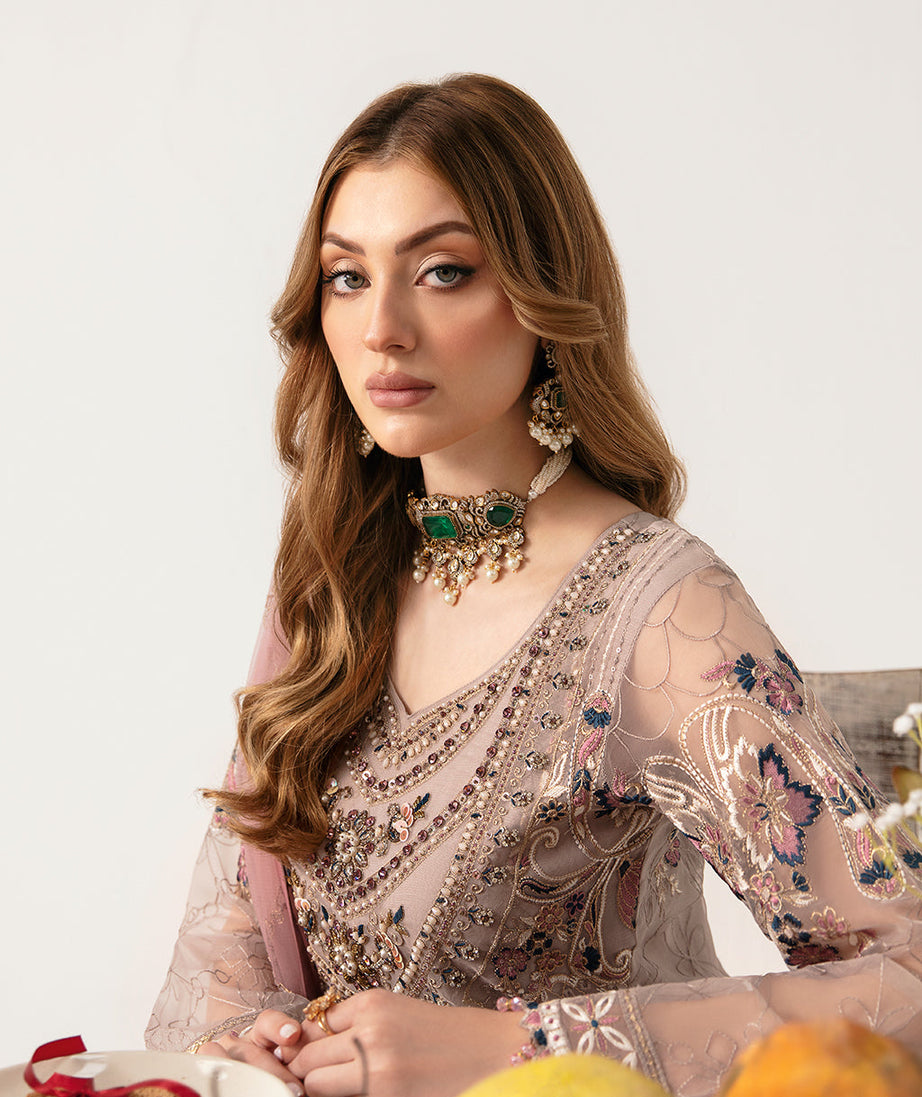 Ramsha Minhal Organza'24 Vol-11 M#1110