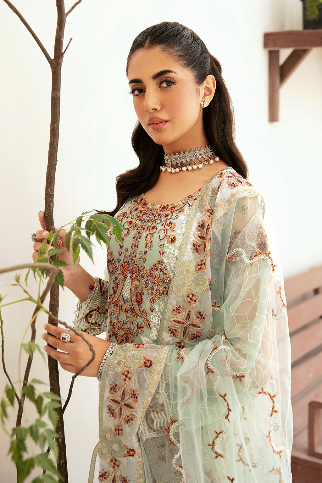 Ramsha Chiffon Collection'24 Vol-26 F#2607