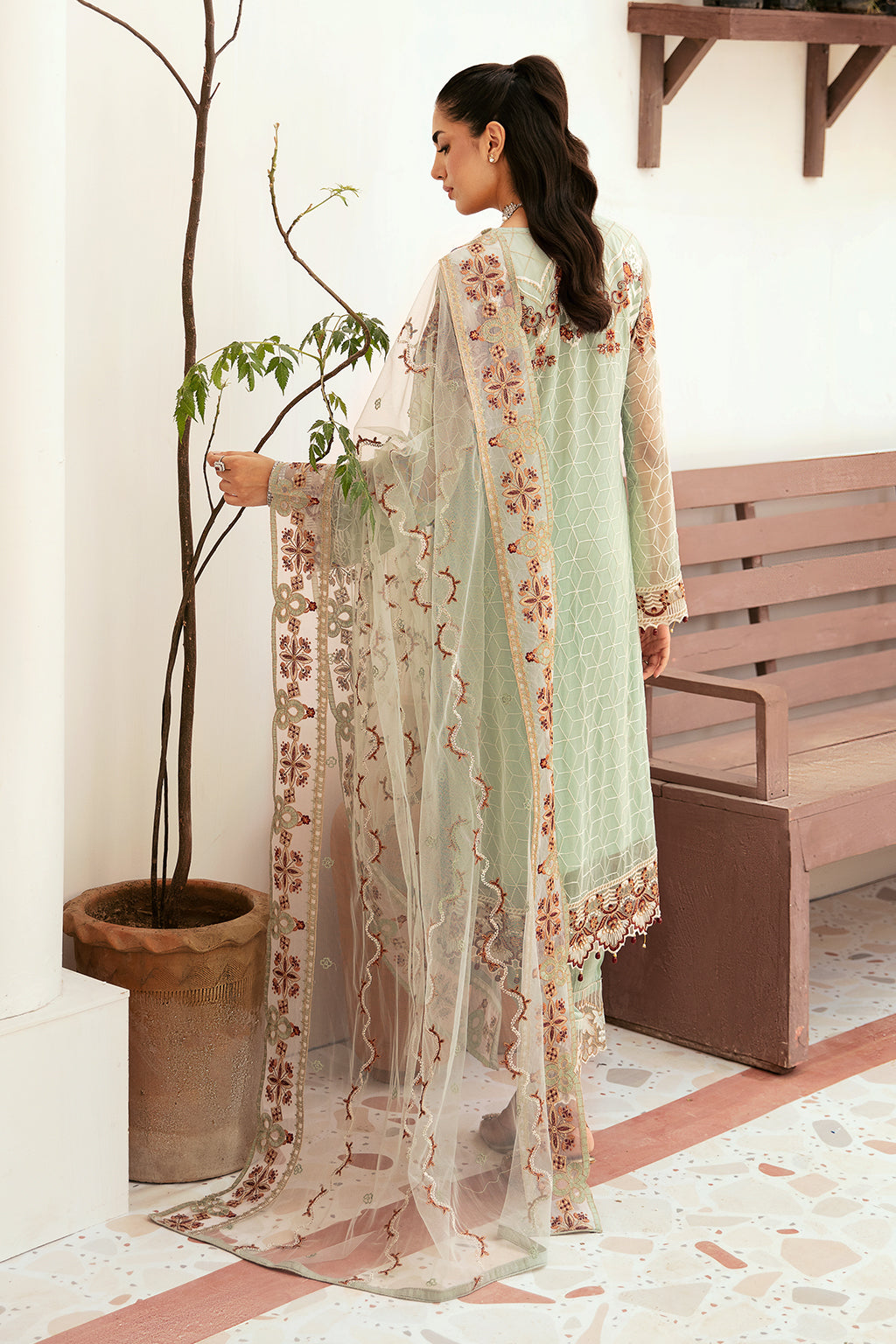 Ramsha Chiffon Collection'24 Vol-26 F#2607