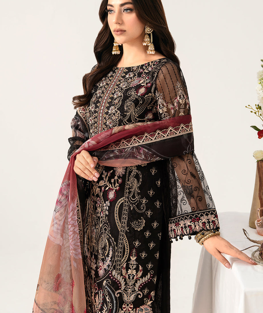 Ramsha Minhal Organza'24 Vol-11 M#1105