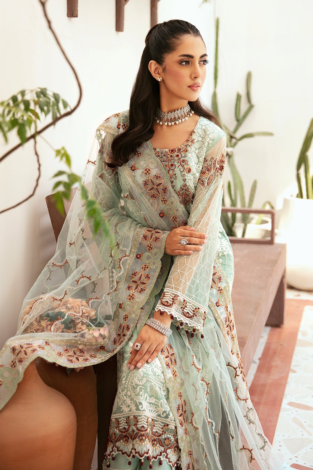 Ramsha Chiffon Collection'24 Vol-26 F#2607