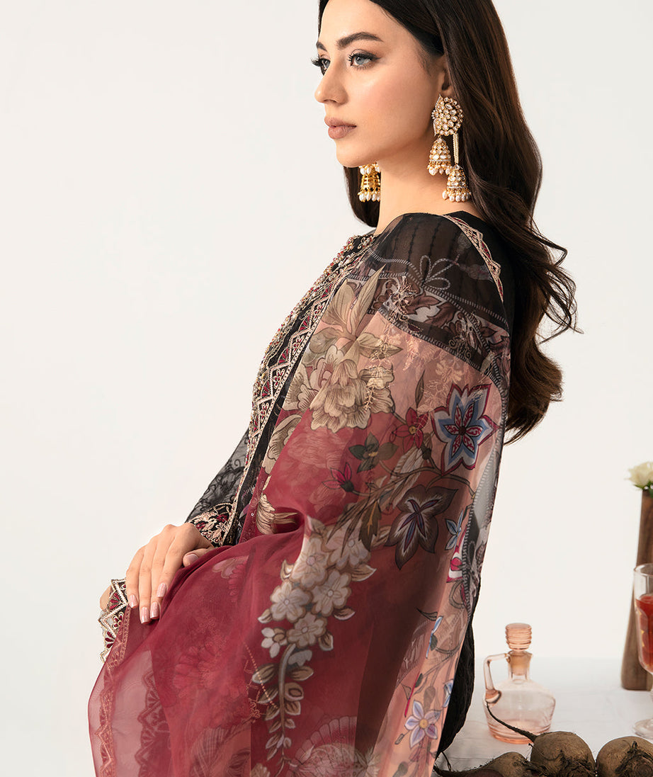 Ramsha Minhal Organza'24 Vol-11 M#1105