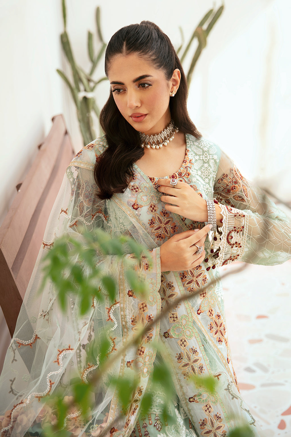 Ramsha Chiffon Collection'24 Vol-26 F#2607