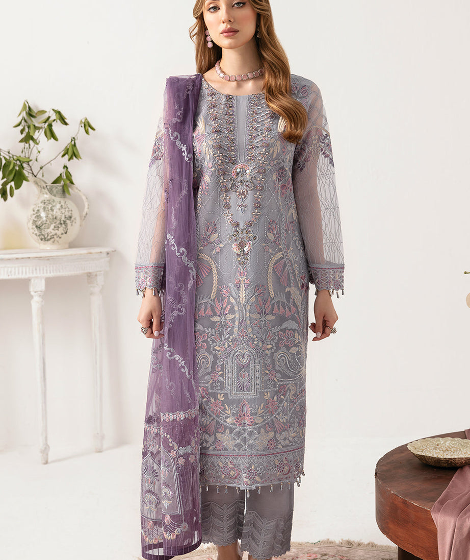 Ramsha Minhal Organza'24 Vol-11 M#1104