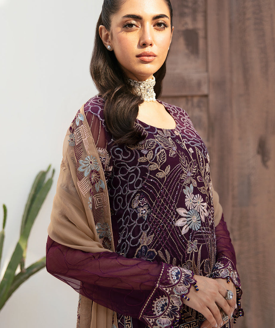 Ramsha Chiffon Collection'24 Vol-26 F#2608