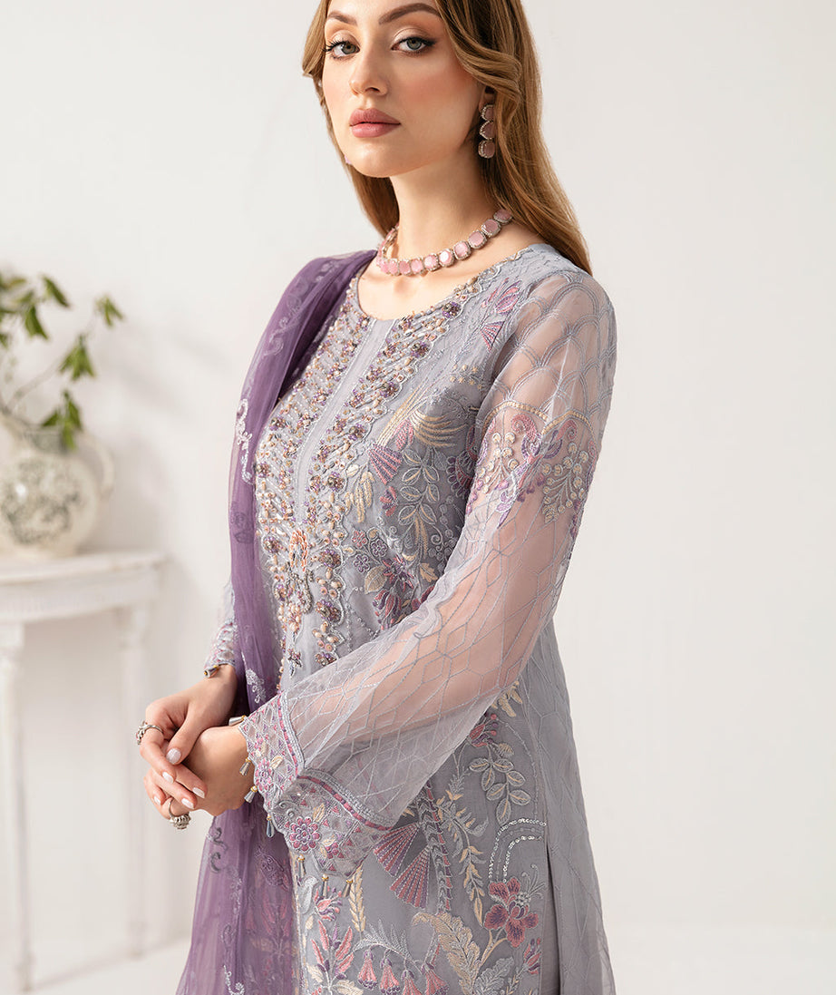 Ramsha Minhal Organza'24 Vol-11 M#1104