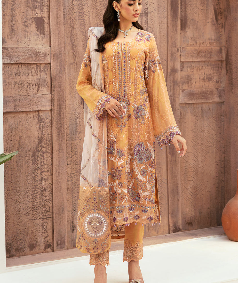 Ramsha Chiffon Collection'24 Vol-26 F#2603