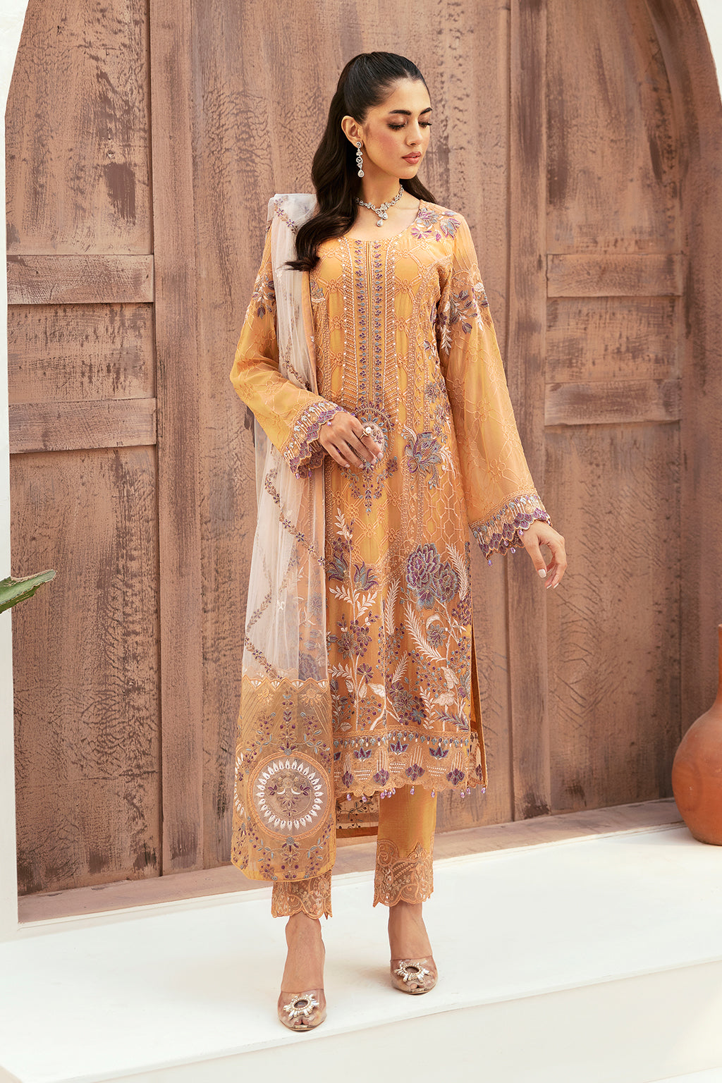Ramsha Chiffon Collection'24 Vol-26 F#2603