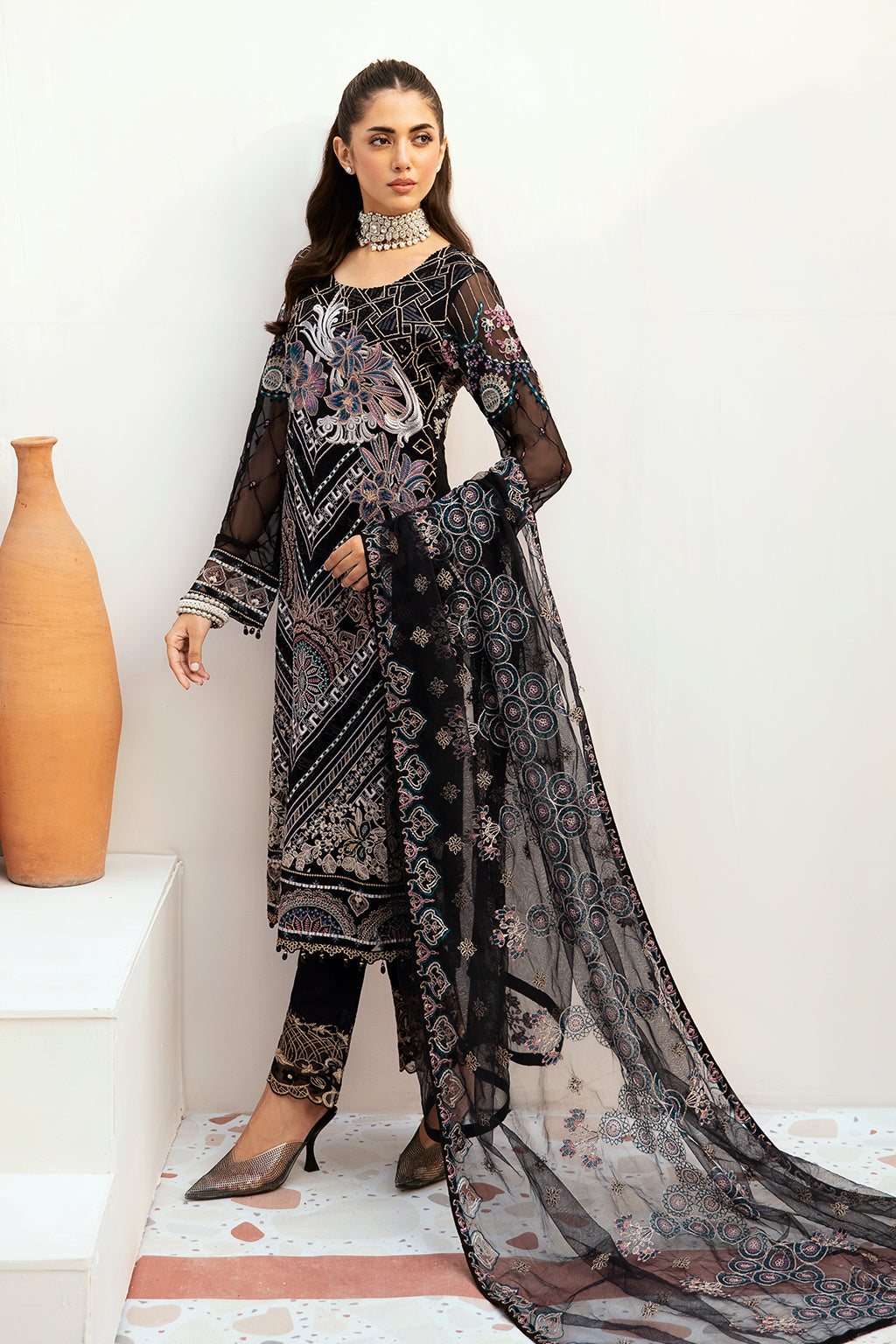 Ramsha Chiffon Collection'24 Vol-26 F#2606