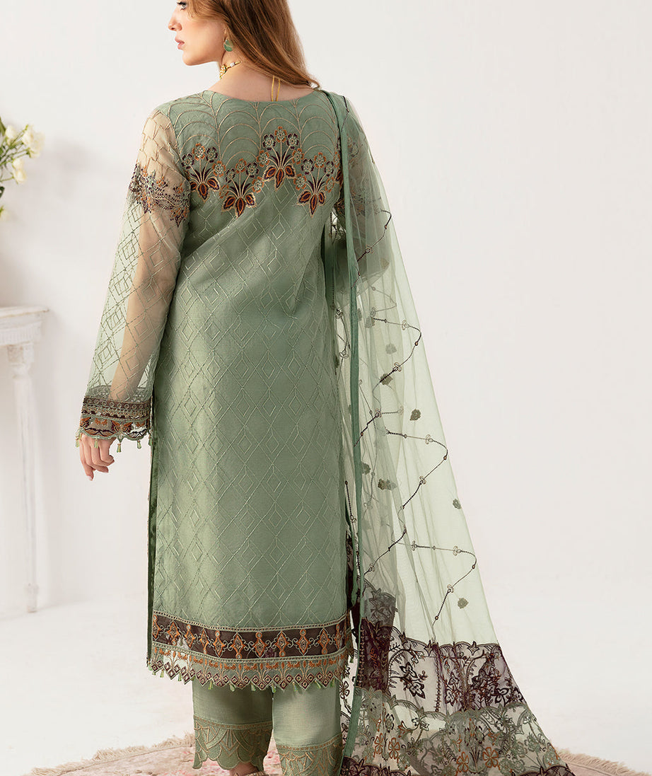 Ramsha Minhal Organza'24 Vol-11 M#1108