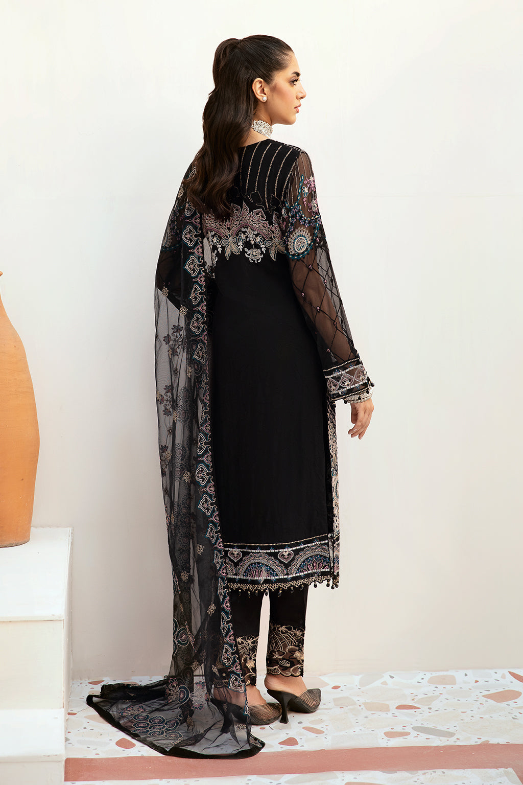 Ramsha Chiffon Collection'24 Vol-26 F#2606