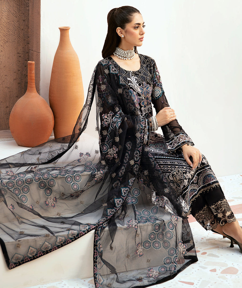 Ramsha Chiffon Collection'24 Vol-26 F#2606