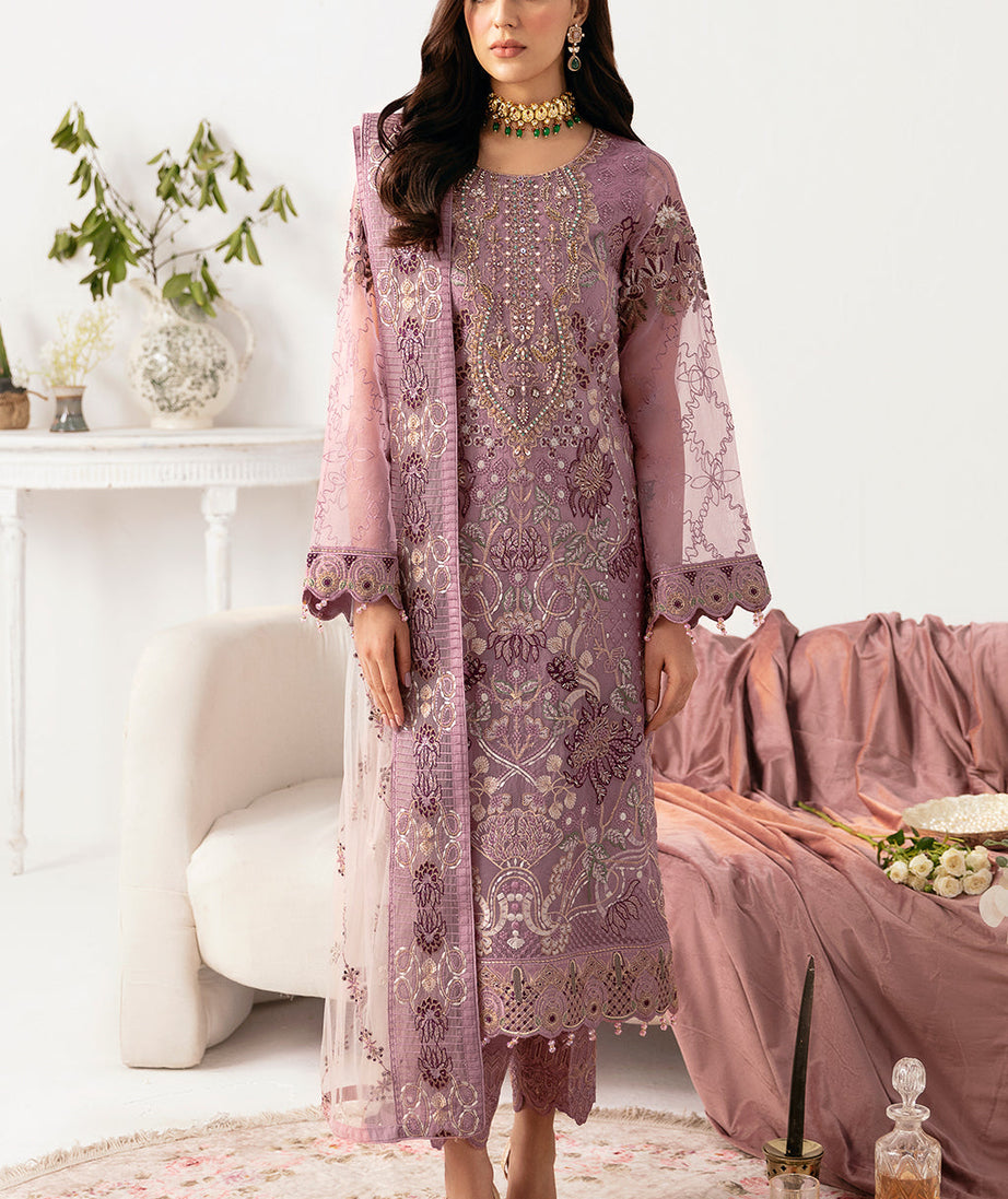 Ramsha Minhal Organza'24 Vol-11 M#1107