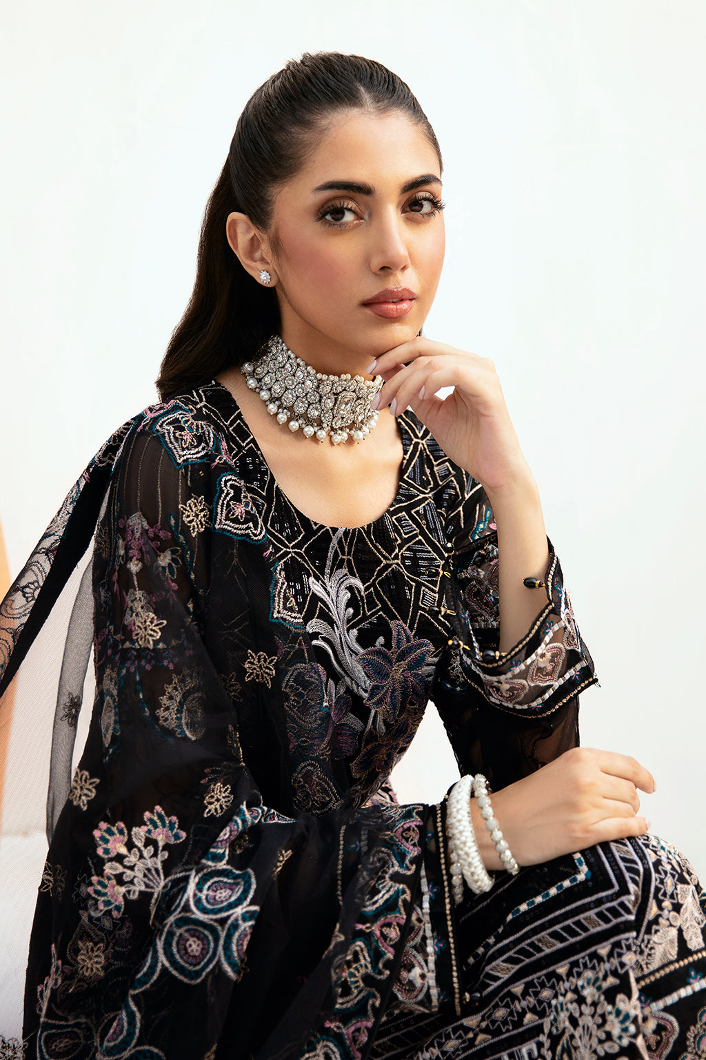 Ramsha Chiffon Collection'24 Vol-26 F#2606
