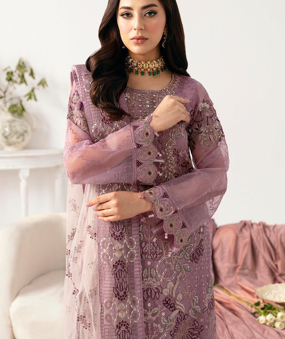 Ramsha Minhal Organza'24 Vol-11 M#1107