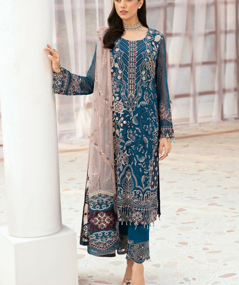 Ramsha Chiffon Collection'24 Vol-26 F#2602