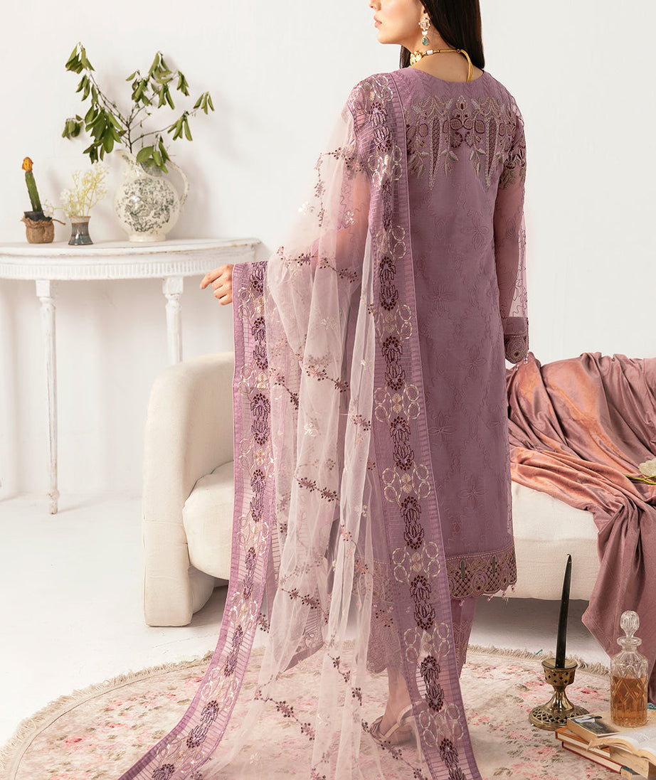 Ramsha Minhal Organza'24 Vol-11 M#1107