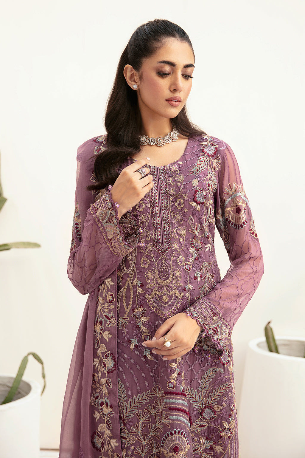 Ramsha Chiffon Collection'24 Vol-26 F#2610