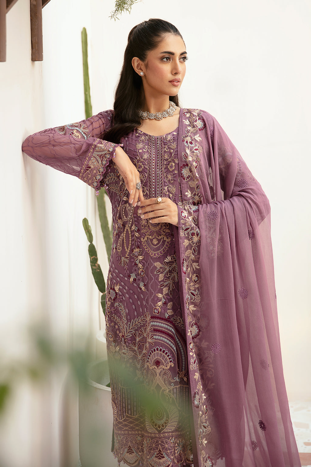 Ramsha Chiffon Collection'24 Vol-26 F#2610