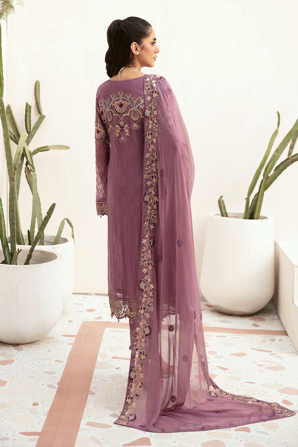 Ramsha Chiffon Collection'24 Vol-26 F#2610