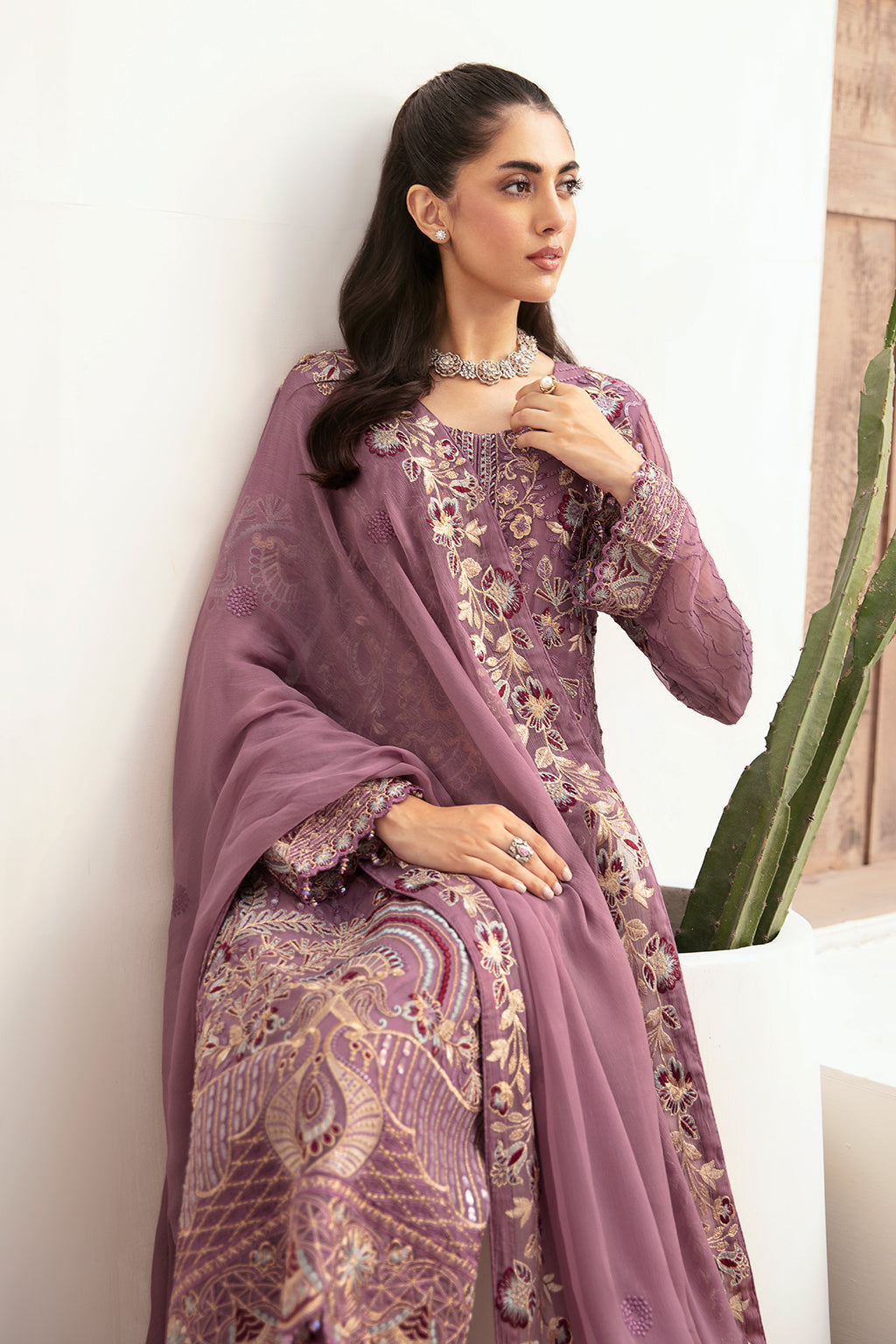 Ramsha Chiffon Collection'24 Vol-26 F#2610