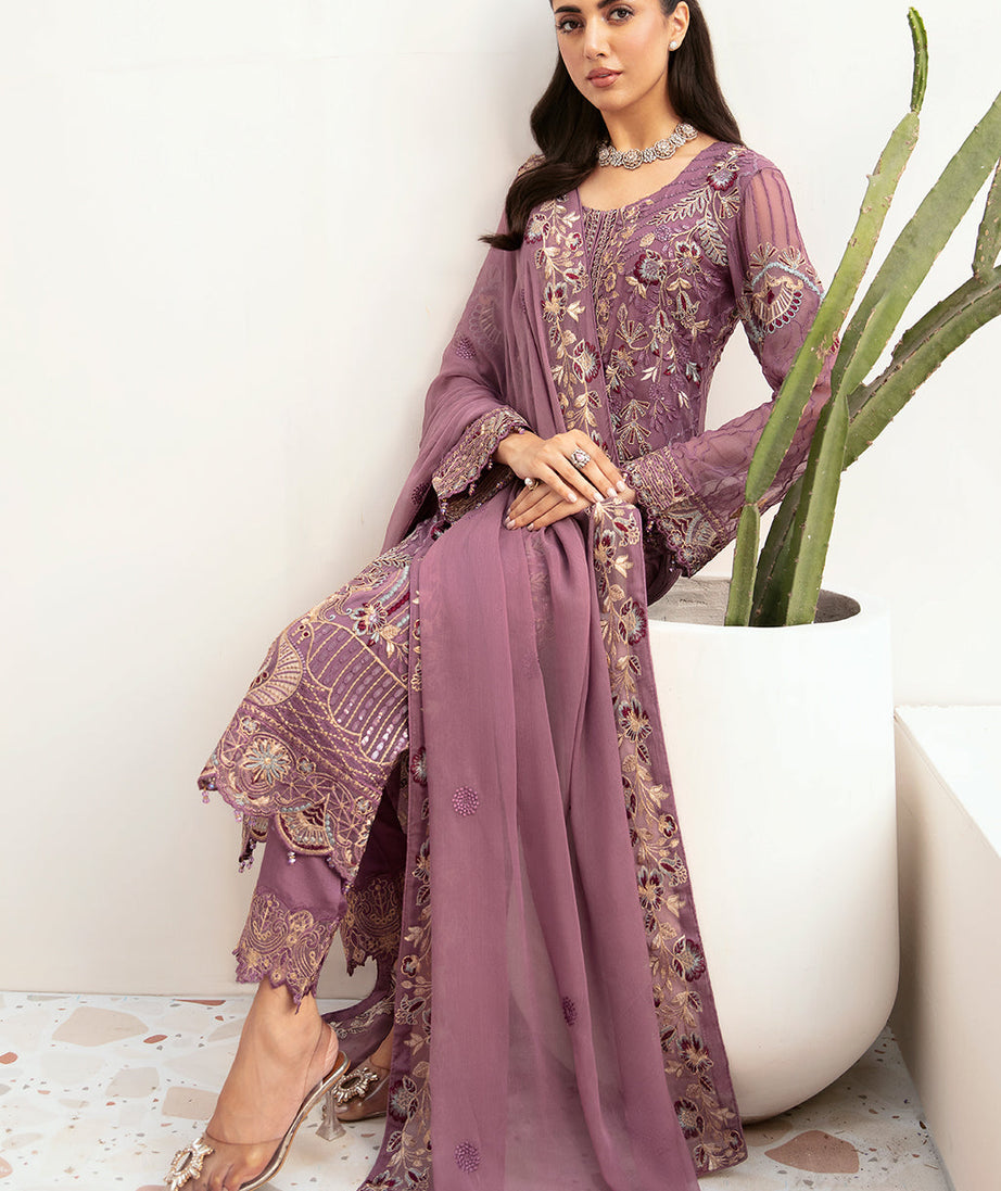 Ramsha Chiffon Collection'24 Vol-26 F#2610