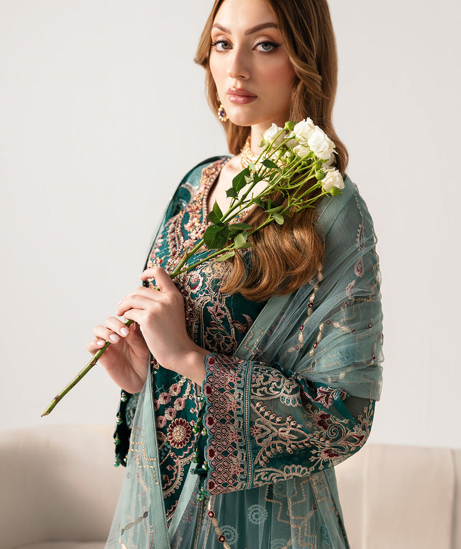 Ramsha Minhal Organza'24 Vol-11 M#1101