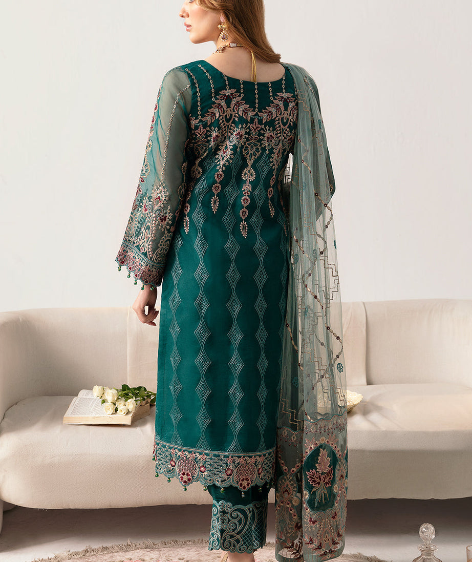 Ramsha Minhal Organza'24 Vol-11 M#1101